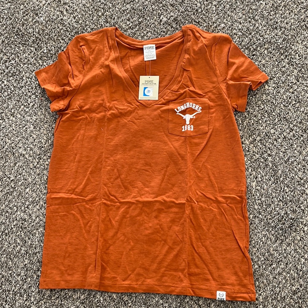 Pink Victoria’s Secret Texas LongHorns S NWT